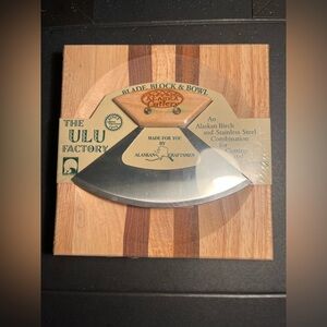 Alaskan Birch and Stainless Steel Knife Set